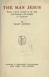 Cover of The  man Jesus