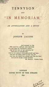 Cover of Tennyson and In memoriam