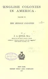 Cover of English colonies in America