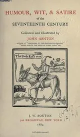 Cover of Humour, wit, & satire of the seventeenth century