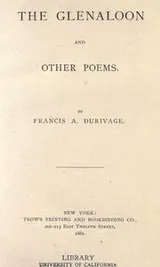 Cover of The Glenaloon and other poems
