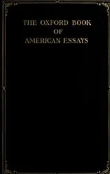 Cover of The Oxford Book of American Essays