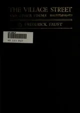 Cover of Village street and other poems