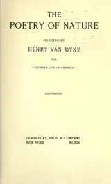 Cover of The poetry of nature