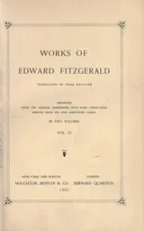 Cover of Works of Edward FitzGerald