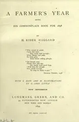 Cover of A farmer's year