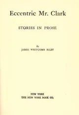 Cover of Eccentric Mr. Clark