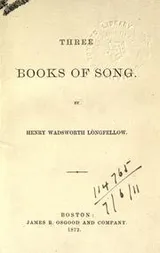 Cover of Three Books of Song