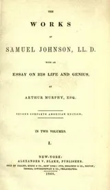 Cover of The works of Samuel Johnson, LL.D.