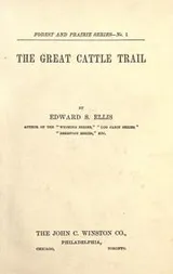 Cover of The great cattle trail