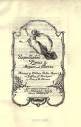Cover of Unpublished poems by Bryant and Thoreau