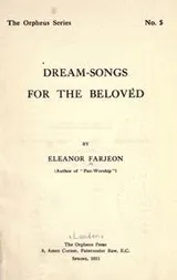 Cover of Dream-songs for the beloved