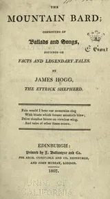 Cover of The mountain bard