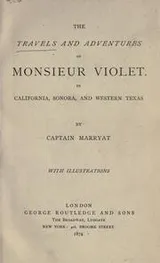 Cover of The travels and adventures of Monsieur Violet in California, Sonora, and western Texas