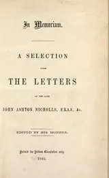 Cover of In memoriam