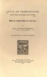 Cover of Little Mr. Thimblefinger and his queer country