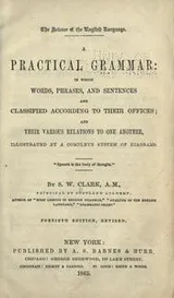Cover of A practical grammar