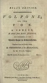 Cover of Volpone
