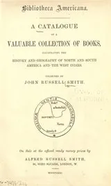Cover of Bibliotheca Americana
