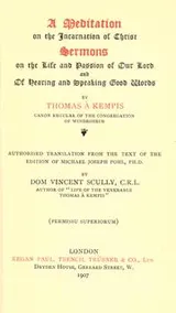Cover of A Meditation On The Incarnation of Christ
