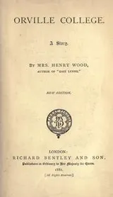 Cover of Orville college
