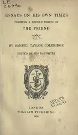 Cover of Essays on his own times