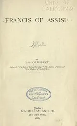 Cover of Francis of Assisi