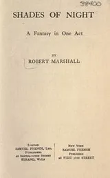 Cover of Shades of night