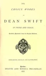 Cover of The Choice Works of Dean Swift in Prose and Verse