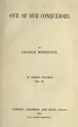 Cover of One of our conquerors