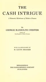 Cover of The cash intrigue