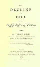 Cover of The decline and fall of the English system of finance