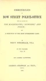 Cover of Chronicles of Bow Street police-office