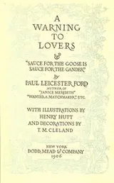 Cover of A warning to lovers