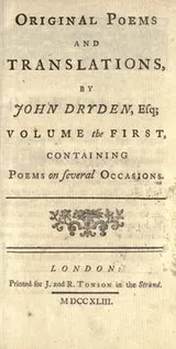 Cover of Original poems and translations