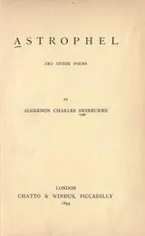 Cover of Astrophel and other poems