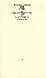 Cover of Empedocles on Etna