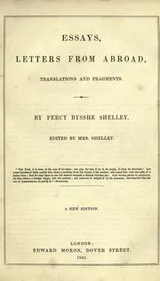 Cover of Essays, letters from abroad, translations and fragments