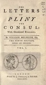 Cover of The letters of Pliny the consul
