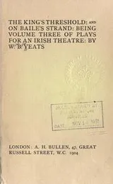 Cover of The king's threshold