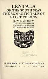Cover of Lentala of the South Seas