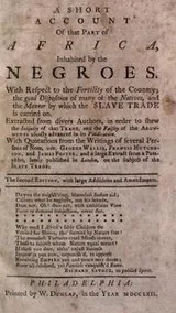 Cover of A short account of that part of Africa