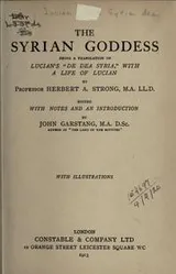 Cover of The Syrian Goddess