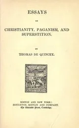 Cover of Essays on Christianity, paganism, and superstition