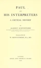 Cover of Paul and his interpreters
