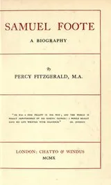 Cover of Samuel Foote