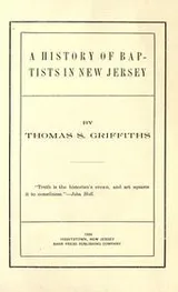 Cover of A history of Baptists in New Jersey