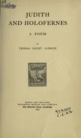 Cover of Judith and Holofernes