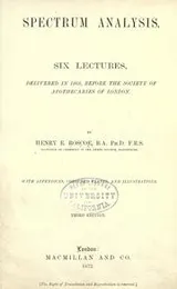 Cover of Spectrum Analysis