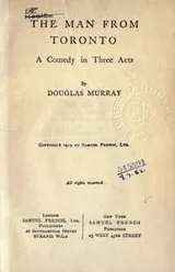 Cover of The man from Toronto